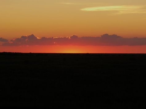 Sonnenuntergang bei Nordstrand