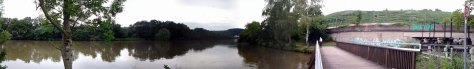 Neckarpanorama bei Kilometer 200