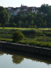 Marbach -- leider auf der falschen Neckarseite