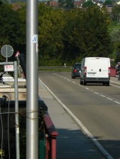 Hauptstraßenwandern nach Ingersheim