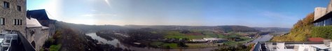 Burg Hornberg: Neckarpanorama