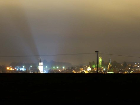 Rottweil bei Nacht