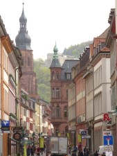 Heidelberger Fußgängerzone