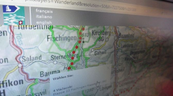 Via Jacobi mit Hund: Die Strecke