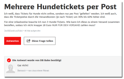 DB-Service-Hundetickets