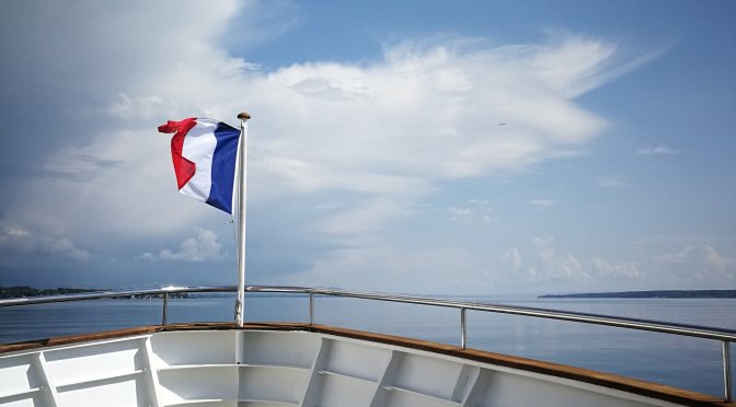 Via Jacobi 2022: Nyon (lac) — Nyon (gare) mit Hund